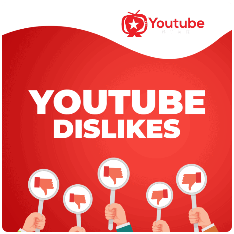 Buy youtube dislikes